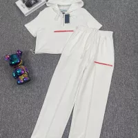 Cheap Prada Tracksuits Short Sleeved For Women #1291517 Replica Wholesale [$88.00 USD] [ITEM#1291517] on Replica Prada Tracksuits