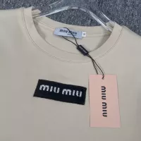 Cheap MIU MIU Tracksuits Short Sleeved For Women #1291540 Replica Wholesale [$85.00 USD] [ITEM#1291540] on Replica MIU MIU Tracksuits