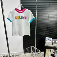 Cheap Celine T-Shirts Short Sleeved For Women #1291677 Replica Wholesale [$56.00 USD] [ITEM#1291677] on Replica Celine T-Shirts