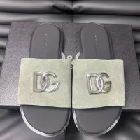 Cheap Dolce &amp; Gabbana D&amp;G Slippers For Men #1291703 Replica Wholesale [$68.00 USD] [ITEM#1291703] on Replica Dolce &amp; Gabbana D&amp;G Slippers