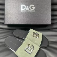 Cheap Dolce &amp; Gabbana D&amp;G Slippers For Men #1291703 Replica Wholesale [$68.00 USD] [ITEM#1291703] on Replica Dolce &amp; Gabbana D&amp;G Slippers