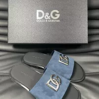 Cheap Dolce &amp; Gabbana D&amp;G Slippers For Men #1291704 Replica Wholesale [$68.00 USD] [ITEM#1291704] on Replica Dolce &amp; Gabbana D&amp;G Slippers