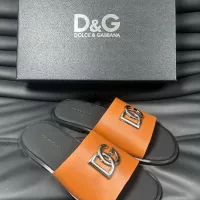 Cheap Dolce &amp; Gabbana D&amp;G Slippers For Men #1291706 Replica Wholesale [$68.00 USD] [ITEM#1291706] on Replica Dolce &amp; Gabbana D&amp;G Slippers