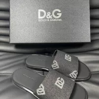 Cheap Dolce &amp; Gabbana D&amp;G Slippers For Men #1291709 Replica Wholesale [$68.00 USD] [ITEM#1291709] on Replica Dolce &amp; Gabbana D&amp;G Slippers