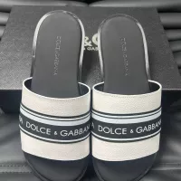 Cheap Dolce &amp; Gabbana D&amp;G Slippers For Men #1291714 Replica Wholesale [$68.00 USD] [ITEM#1291714] on Replica Dolce &amp; Gabbana D&amp;G Slippers