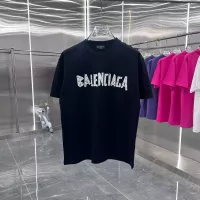 Cheap Balenciaga T-Shirts Short Sleeved For Unisex #1291757 Replica Wholesale [$40.00 USD] [ITEM#1291757] on Replica Balenciaga T-Shirts