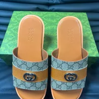 Cheap Gucci Slippers For Men #1291788 Replica Wholesale [$68.00 USD] [ITEM#1291788] on Replica Gucci Slippers