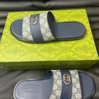 Cheap Gucci Slippers For Men #1291791 Replica Wholesale [$68.00 USD] [ITEM#1291791] on Replica Gucci Slippers