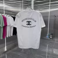 Cheap Chanel T-Shirts Short Sleeved For Unisex #1291800 Replica Wholesale [$39.00 USD] [ITEM#1291800] on Replica Chanel T-Shirts