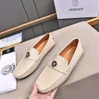 Cheap Versace Leather Shoes For Men #1291890 Replica Wholesale [$80.00 USD] [ITEM#1291890] on Replica Versace Leather Shoes