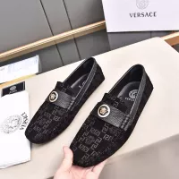 Cheap Versace Leather Shoes For Men #1291893 Replica Wholesale [$80.00 USD] [ITEM#1291893] on Replica Versace Leather Shoes