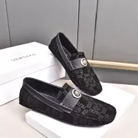 Cheap Versace Leather Shoes For Men #1291893 Replica Wholesale [$80.00 USD] [ITEM#1291893] on Replica Versace Leather Shoes