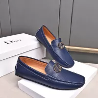 Cheap Christian Dior Leather Shoes For Men #1291900 Replica Wholesale [$80.00 USD] [ITEM#1291900] on Replica Christian Dior Leather Shoes