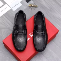 Cheap Salvatore Ferragamo Leather Shoes For Men #1291942 Replica Wholesale [$88.00 USD] [ITEM#1291942] on Replica Salvatore Ferragamo Leather Shoes