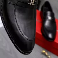 Cheap Salvatore Ferragamo Leather Shoes For Men #1291943 Replica Wholesale [$88.00 USD] [ITEM#1291943] on Replica Salvatore Ferragamo Leather Shoes