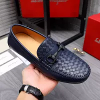 Cheap Salvatore Ferragamo Leather Shoes For Men #1291947 Replica Wholesale [$92.00 USD] [ITEM#1291947] on Replica Salvatore Ferragamo Leather Shoes