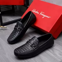 Cheap Salvatore Ferragamo Leather Shoes For Men #1291948 Replica Wholesale [$92.00 USD] [ITEM#1291948] on Replica Salvatore Ferragamo Leather Shoes