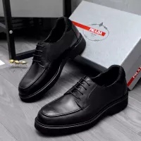 Cheap Prada Leather Shoes For Men #1291978 Replica Wholesale [$96.00 USD] [ITEM#1291978] on Replica Prada Leather Shoes