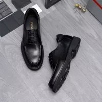 Cheap Prada Leather Shoes For Men #1291978 Replica Wholesale [$96.00 USD] [ITEM#1291978] on Replica Prada Leather Shoes