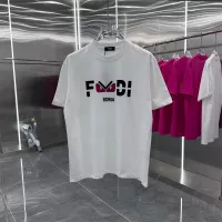 Cheap Fendi T-Shirts Short Sleeved For Unisex #1291982 Replica Wholesale [$39.00 USD] [ITEM#1291982] on Replica Fendi T-Shirts