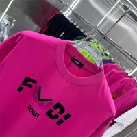 Cheap Fendi T-Shirts Short Sleeved For Unisex #1291983 Replica Wholesale [$39.00 USD] [ITEM#1291983] on Replica Fendi T-Shirts