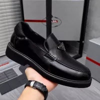 Cheap Prada Leather Shoes For Men #1291984 Replica Wholesale [$96.00 USD] [ITEM#1291984] on Replica Prada Leather Shoes