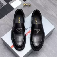 Cheap Prada Leather Shoes For Men #1291985 Replica Wholesale [$96.00 USD] [ITEM#1291985] on Replica Prada Leather Shoes