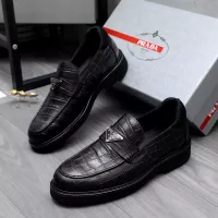 Cheap Prada Leather Shoes For Men #1291992 Replica Wholesale [$96.00 USD] [ITEM#1291992] on Replica Prada Leather Shoes