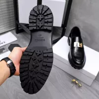 Cheap Versace Leather Shoes For Men #1291994 Replica Wholesale [$88.00 USD] [ITEM#1291994] on Replica Versace Leather Shoes