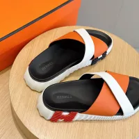 Cheap Hermes Slippers For Men #1292029 Replica Wholesale [$68.00 USD] [ITEM#1292029] on Replica Hermes Slippers