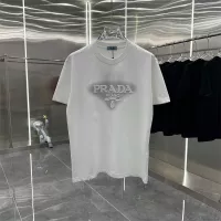 Cheap Prada T-Shirts Short Sleeved For Unisex #1292032 Replica Wholesale [$42.00 USD] [ITEM#1292032] on Replica Prada T-Shirts