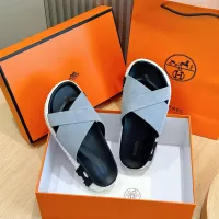 Cheap Hermes Slippers For Men #1292037 Replica Wholesale [$68.00 USD] [ITEM#1292037] on Replica Hermes Slippers