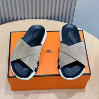 Cheap Hermes Slippers For Men #1292038 Replica Wholesale [$68.00 USD] [ITEM#1292038] on Replica Hermes Slippers