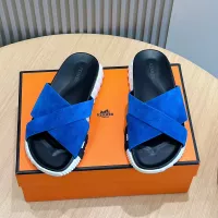 Cheap Hermes Slippers For Men #1292040 Replica Wholesale [$68.00 USD] [ITEM#1292040] on Replica Hermes Slippers