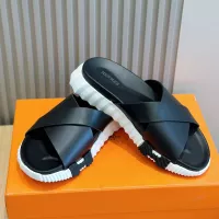 Cheap Hermes Slippers For Men #1292050 Replica Wholesale [$68.00 USD] [ITEM#1292050] on Replica Hermes Slippers