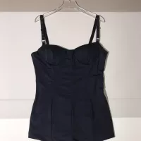 Cheap Dolce &amp; Gabbana Bathing Suits Sleeveless For Women #1292053 Replica Wholesale [$98.00 USD] [ITEM#1292053] on Replica Dolce &amp; Gabbana Bathing Suits