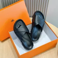 Cheap Hermes Slippers For Men #1292056 Replica Wholesale [$68.00 USD] [ITEM#1292056] on Replica Hermes Slippers