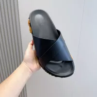 Cheap Hermes Slippers For Men #1292059 Replica Wholesale [$68.00 USD] [ITEM#1292059] on Replica Hermes Slippers