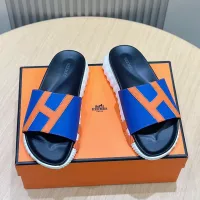 Cheap Hermes Slippers For Men #1292063 Replica Wholesale [$68.00 USD] [ITEM#1292063] on Replica Hermes Slippers