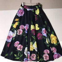 Cheap Dolce &amp; Gabbana D&amp;G Midi Skirt For Women #1292080 Replica Wholesale [$100.00 USD] [ITEM#1292080] on Replica Dolce &amp; Gabbana D&amp;G Skirts