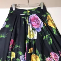 Cheap Dolce &amp; Gabbana D&amp;G Midi Skirt For Women #1292080 Replica Wholesale [$100.00 USD] [ITEM#1292080] on Replica Dolce &amp; Gabbana D&amp;G Skirts