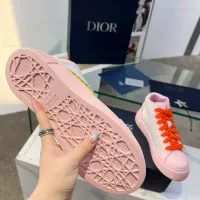 Cheap Christian Dior High Top Shoes For Women #1292092 Replica Wholesale [$108.00 USD] [ITEM#1292092] on Replica Christian Dior High Top Shoes