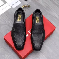 Cheap Salvatore Ferragamo Leather Shoes For Men #1292112 Replica Wholesale [$82.00 USD] [ITEM#1292112] on Replica Salvatore Ferragamo Leather Shoes