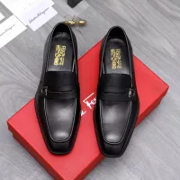 Cheap Salvatore Ferragamo Leather Shoes For Men #1292113 Replica Wholesale [$82.00 USD] [ITEM#1292113] on Replica Salvatore Ferragamo Leather Shoes