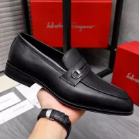 Cheap Salvatore Ferragamo Leather Shoes For Men #1292113 Replica Wholesale [$82.00 USD] [ITEM#1292113] on Replica Salvatore Ferragamo Leather Shoes