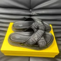 Cheap Fendi Slippers For Men #1292124 Replica Wholesale [$68.00 USD] [ITEM#1292124] on Replica Fendi Slippers