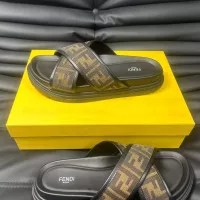 Cheap Fendi Slippers For Men #1292125 Replica Wholesale [$68.00 USD] [ITEM#1292125] on Replica Fendi Slippers