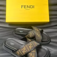 Cheap Fendi Slippers For Men #1292125 Replica Wholesale [$68.00 USD] [ITEM#1292125] on Replica Fendi Slippers