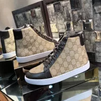 Cheap Gucci High Tops Shoes For Women #1292143 Replica Wholesale [$76.00 USD] [ITEM#1292143] on Replica Gucci High Tops Shoes