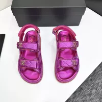 Cheap Chanel Sandal For Women #1292176 Replica Wholesale [$108.00 USD] [ITEM#1292176] on Replica Chanel Sandal